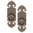 thumbnail image 2 of Poignée Antique, Poignée de Tiroir en Laiton Matériau Exquis et Beau pour Tiroir pour Porte d'Armoire, 2 of 8