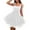 White, variant on Ketyyh-chn99 Evening Gowns for Women Elegant Classy Summer Dress Fashion Solid Color Sleeveless Evening Dresses Wedding Black Dresses for Women Hot Pink,M