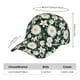 thumbnail image 2 of Fotbe White Daisies and Bee Gorro Clásico de Béisbol, Gorra Ajustable con Broche Snapback, Gorro de Exterior de Algodón Suave, 2 of 6