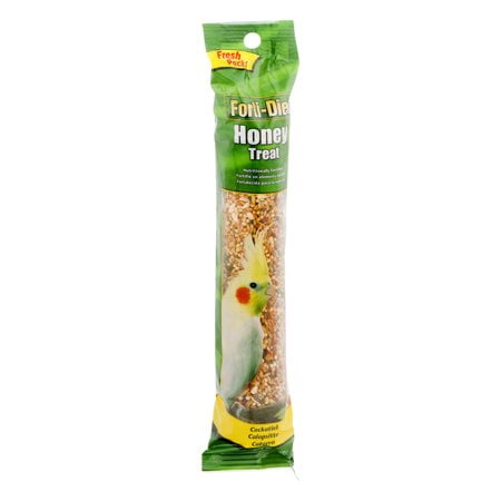 - (2 Pack) Forti-Diet Honey Treat for Cockatiel Pet Bird, 3.5 OZ
