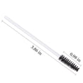 thumbnail image 2 of 300 Pack Eyelash Mascara Wands Disposable Lash Brushes for Extensions Makeup Brush Applicators Tool Kit, White/Black, 2 of 5