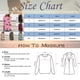 thumbnail image 5 of Gibobby Blusas Manga Larga Mujer Top informal con cuello redondo y estampado de manga larga para mujer, otoño e invierno, talla grande（Verdinegro， S), 5 of 5