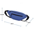 thumbnail image 2 of Riñonera impermeable para deportes de ocio, riñonera para fitness, riñonera para teléfono móvil, bolsa diagonal para viajes, bolsa para el pecho, regalos para disfrutar, festivales, 2 of 5