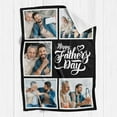 thumbnail image 5 of Personalized Gifts for Mom Dad, Custom Throw Blankets with Photos, Customized Gifts for Women Men Family Friend Girlfriend on Birthday Christmas Mothers Fathers Day Valentines Day, 5 of 6
