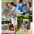 thumbnail image 5 of DolliBu Elephant Eco-Friendly Stuffed Animal – Soft Huggable Elephant, Adorable Playtime Elephant Plush Toy, Cute Safari Cuddle Gifts, Super Soft Plush Doll Animal Toy for Kids and Adults - 14 Inch, 5 of 9