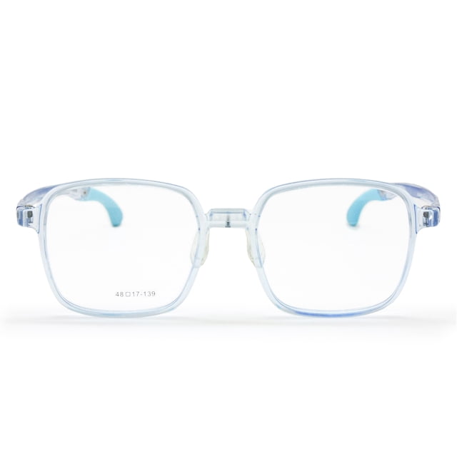 Children Optical Glasses Square Frame Size 48 Adjustable Ear Lock Flexible TR90 Eyeglasses 6-10Y
