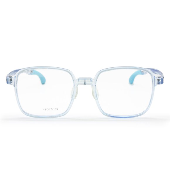 Children Optical Glasses Square Frame Size 48 Adjustable Ear Lock Flexible TR90 Eyeglasses 6-10Y