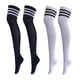 thumbnail image 1 of Calcetines Yinane Mujer Rayas Muslo 65 cm 2 Pares, 1 of 7