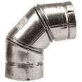 thumbnail image 2 of SELKIRK VP Pellet Pipe 3 In. x 5-13/16 In. x 90 deg Pellet Stove Pipe Elbow, 2 of 3