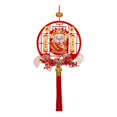 thumbnail image 2 of Tachiuwa Chinese New Year Hanging Decorations 2024 Sign Good Luck Charms Feng Shui Decor Tassel Pendant for Garden Holiday A, 2 of 9