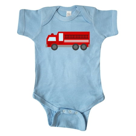 

Inktastic Fire Truck (Red) Gift Baby Boy or Baby Girl Bodysuit