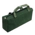 thumbnail image 2 of Bolsa de lona para guardar herramientas, bolso con cremallera, multiusos, impermeable, de boca ancha. 40x20x12cm, 2 of 9