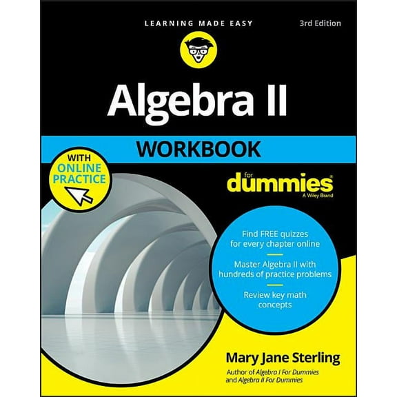 Algebra II Workbook for Dummies, (Paperback)