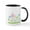 White/Black Inside, variant on CafePress - Spring Flowers - 11 oz Ceramic Mug - Novelty Coffee Tea Cup