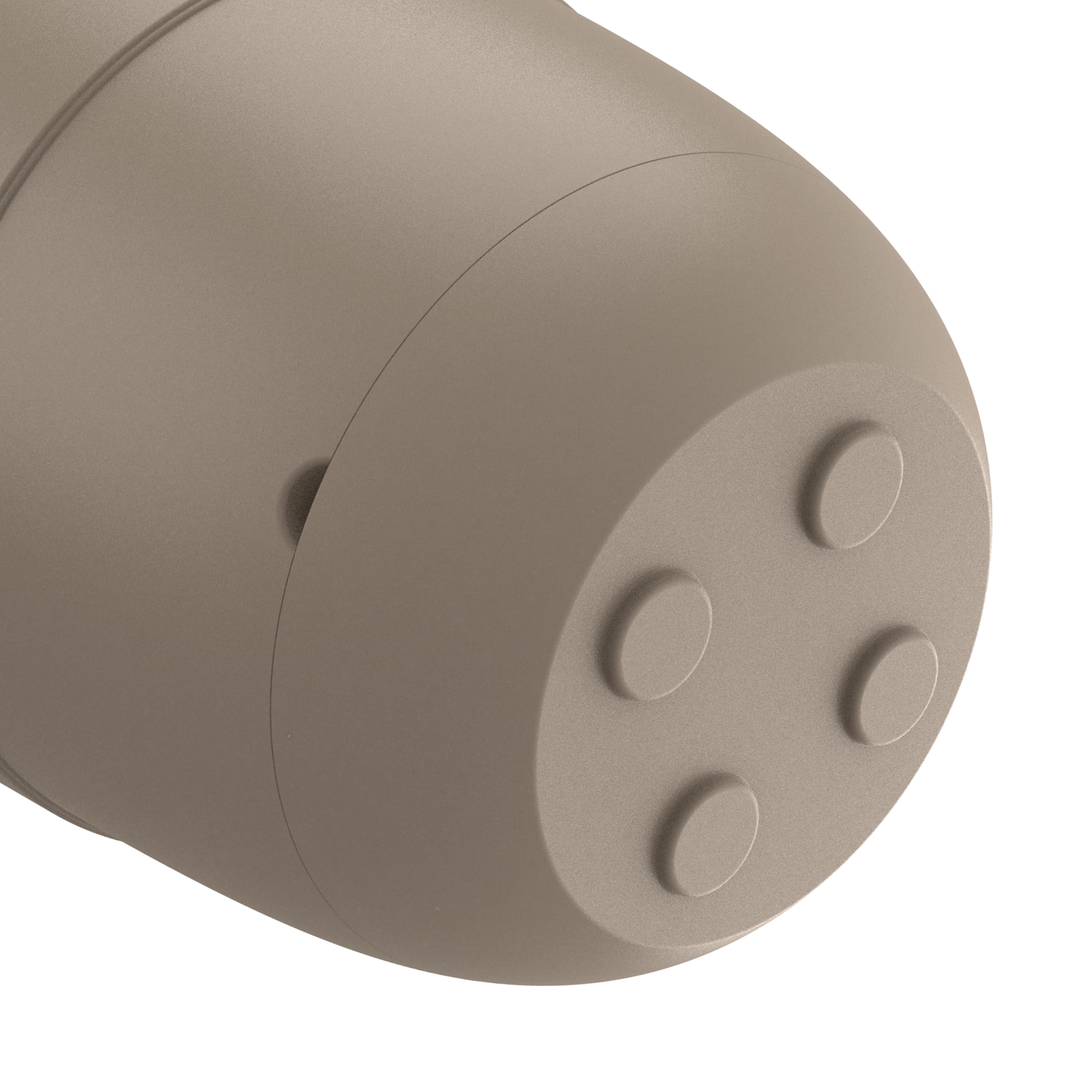 TierraVerde Birch No Lip Indoor-Outdoor Planter Khaki 12"D