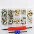 thumbnail image 2 of Kit de Noyaux de Valve de Schrader de Système de Climatisation avec l'Outil de Démontage - 102pcs pour R12/R134A HVAC, 2 of 5