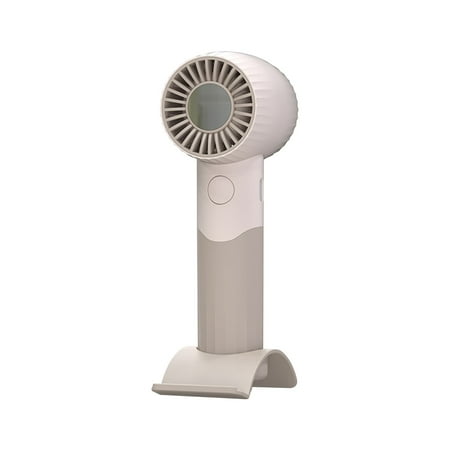 

ZYXWVU School Supplies Handheld Turbo Fan USB Rechargeable Silent Student Dormitory Office Portable Wind Turbine Fan for Teen up to 65% off