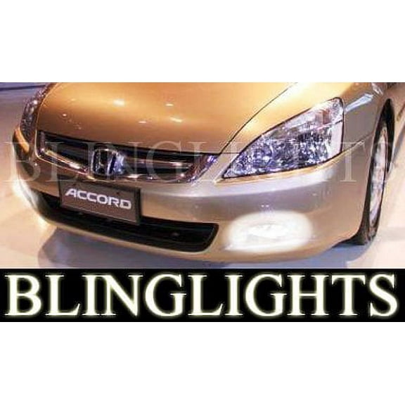 2003 2004 2005 2006 2007 Honda Accord Coupe Sedan Xenon Fog Lamps Driving Lights Foglamps Foglights