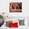 thumbnail image 5 of Awypu Modern Cherry Blossom Trees Wall Art Canvas Picture Artwork Landscape Wall Decor Wall Art Canvas Home Decor Decoration Bedroom Living Room, 5 of 6