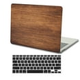 thumbnail image 4 of KSK KAISHEK Hard Shell Case Cover Compatible with Old MacBook Pro 15"( Retina Display No Touch, 2015 2014 2013 2012) + Black Keyboard Cover Model A1398, No CD-ROM Wood grain 1_6, 4 of 5
