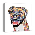 thumbnail image 2 of Creative Products Watercolor Boxer 16x16 Canvas Wall Art, 2 of 5