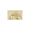 thumbnail image 4 of Historic Map - Western Hemisphere Eastern Hemisphere - Fitch 1850 - WallArt, 4 of 4