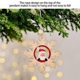 thumbnail image 4 of Injueey 12 Uds. De adornos navideños con cuerda colgante, juego de colgantes de con temática navideña, decoración colgante para interiores Kits de decoración para fiestas No.2 Injueey HA025839-02, 4 of 6