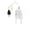 Silver White, variant on Duckett Fishing BD Spinnerbait Double Colorado Life-Like Action Fishing Lure, White Chartreuse, 3/4 oz