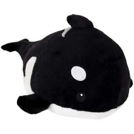 Plush Orca stuffed animal for kids with realistic sound