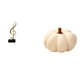 thumbnail image 1 of Cojín decorativo de resina con forma de calabaza melódica, ideal para mesa, sofá, dormitorio o como regalo de inauguración., 1 of 8