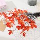 thumbnail image 4 of Simulation Maple Red Leaves Decorative Fall Color Home Flower Arrangement Entrance Decoration Fake Flowers, 4 of 6