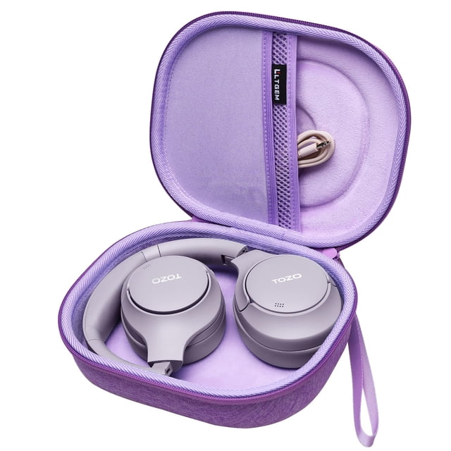 Funda para auriculares LTGEM compatible con auriculares supraaurales inalámbricos Bluetooth JBL Tune 510BT/520BT/720BT/770NC y JBL Live 460NC/660NC/670NC/770NC/760NC y TOZO HT2