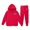 121Red419, variant on XAOFW Kids Cozy Hoodie Outfits Long Sleeve Bowknot Print Hooded Sweatshirt And Pants For Boys Girls 2 Piece Back To School Casual Tracksuit Sets Comfortable Clothes Sets 2-3 Years