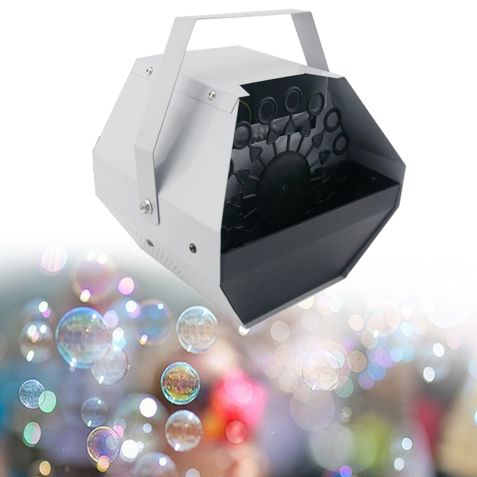 Portable Automatic Bubble Machine Maker for Kids Party