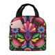thumbnail image 1 of Disketp Colorful Floral Embroidery Mexican Bolsa Térmica para Almuerzo para Hombre y Mujer, Ideal para Trabajo, Senderismo y Picnic, 1 of 8