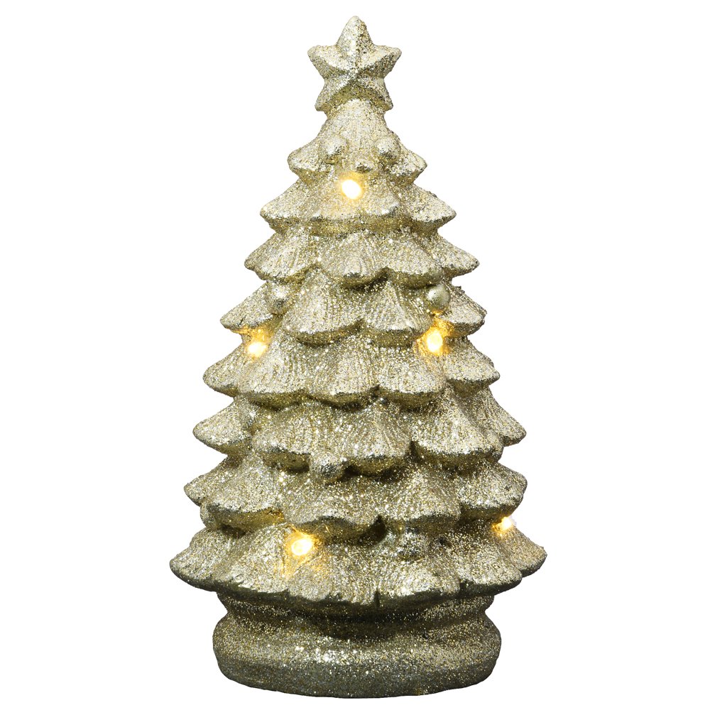 10" Lighted Christmas Tree Décor