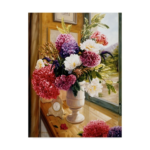 Trademark Fine Art 'Chez Moi' Canvas Art by Robin Anderson