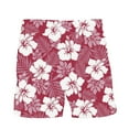 thumbnail image 4 of Iyufng Mens Shorts with Pockets,Men's Shorts Drawstring,Men's Special Print Beach Casual Trouser Shorts Pants, 4 of 6