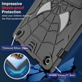 thumbnail image 5 of Dteck for Samsung Galaxy Tab A9+ Plus Case 11" 2023,Heavy Duty Shockproof Protective Case with Shoulder Strap,Built-in Kickstand Sturdy Rugged Galaxy A9 Plus Tablet Case SM-X210/X216/X218,Black, 5 of 5