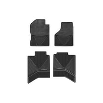 WeatherTech All-Weather Floor Mats compatible with Ram Truck 1500, Ram Truck 2500/3500, Ram 1500, Ram 2500/3500 - 1st & 2nd Row, Black