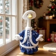 thumbnail image 6 of AZXY Christmas Porch Goose Outfit, 23" Fade‑Proof Wear for Porch Goose, Goose Clothes for Cement Goose, Goose Clothing for Goose Statue,Winter Xmas Decor for Yard Lawn Front Porch Patio Garden, 6 of 8
