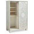 Ashley Furniture Paxberry 5 Drawer Door Chest in Whitewash