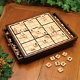 thumbnail image 2 of Bits and Pieces Sudoku Board Game Deluxe Wooden, 100 Puzzles, 4 Difficulty Levels, 10-1/2", 2 of 8