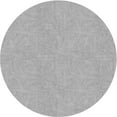 thumbnail image 1 of Ahgly Company Indoor Round Patterned Gray Novelty Area Rugs, 8' Round, 1 of 6