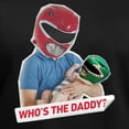 thumbnail image 3 of CafePress - Power Rangers Who's The Dad Women's V Neck T Shirt - Women's V-Neck Dark T-Shirt, 3 of 4