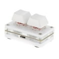 thumbnail image 3 of enqiretly 2-Key Mechanical Gaming Keypad Hot Swap Programming White Red switch, 3 of 5