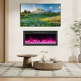 thumbnail image 4 of Costway 42" Smart WiFi Electric Fireplace Work with Alexa & Google Assistant & Recessed, 4 of 10