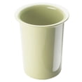 thumbnail image 3 of Cal Mil White Melamine Utensil Condiment Cylinder, 4.5 inch Dia x 5.5 inch Height -- 3 per case., 3 of 4