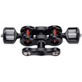 thumbnail image 2 of Articulating Magic Arm with Double Ballheads,180° Rotatable Dual Ball Head Camera Monitor Hot Shoe Mount Bracket, 2 of 5