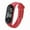 red, variant on Digital Watch for Student, LED Light Display Plastic Mirror Electronic Movement Silicone Strap Sports Watch